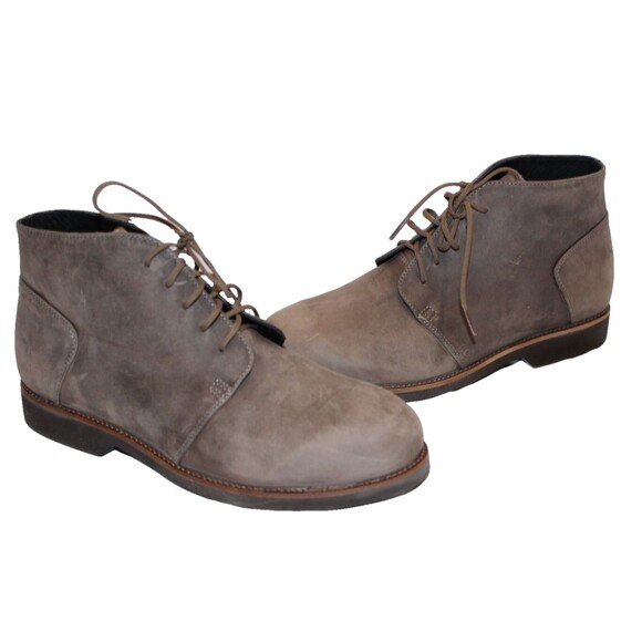 NISOLO MEN\'S DAYTRIPPER‎ CHUKKA LEATHER BOOTS GRAY SZ 8 NIB main image 4